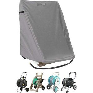 Free Standing Portable Garden Hose Reel Cover (25.9" x24.8" x 34.6")
